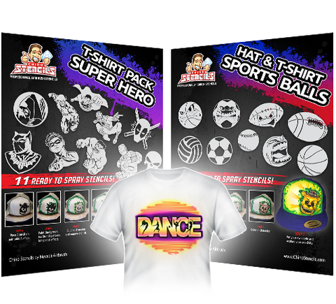 T-shirts Stencils