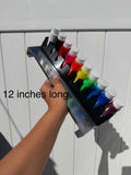 9CGR 9 count Airbrush Bottle Rack for 2oz chino stencils standard bottles