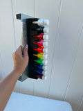 9CGR 9 count Airbrush Bottle Rack for 2oz chino stencils standard bottles