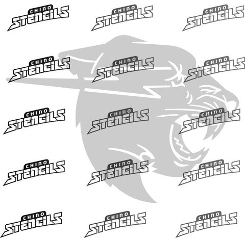 Beast  # 2420 Art Stencil