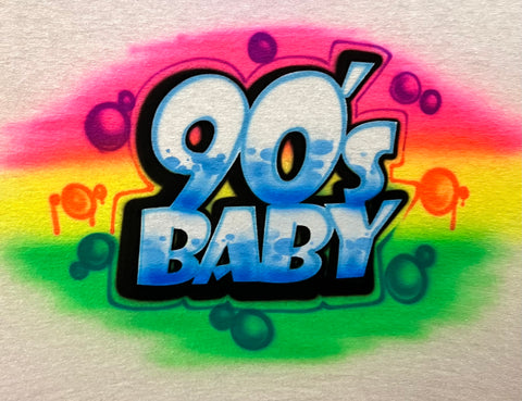 3090 90’s Baby art stencil / template