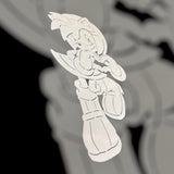 Anime Amy Sonic  # 3254 art stencil