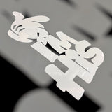 3252 I'm His and Hers art stencil / template