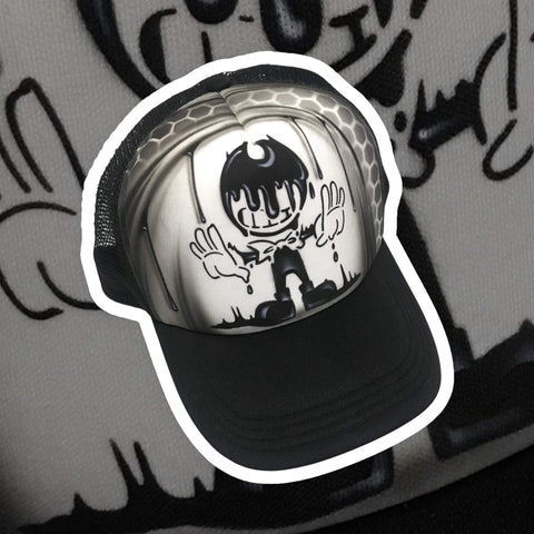 Drippy Bendy  # 2015 art stencil