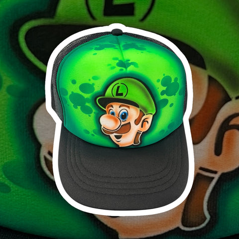 Mario - Luigi # 1388 (B) art stencil