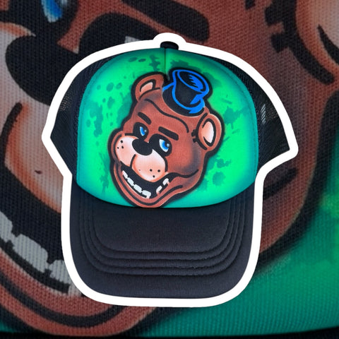 FNAF - Freddy Bear # 1142 (A) Art Stencil