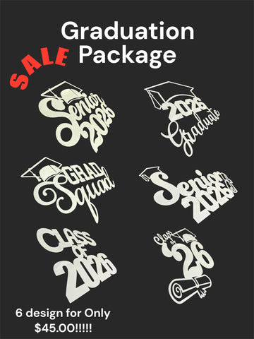 Graduation Package  # 3264 art stencil