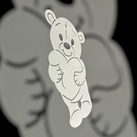 Animals Bear w/ Heart # 3377 art stencil