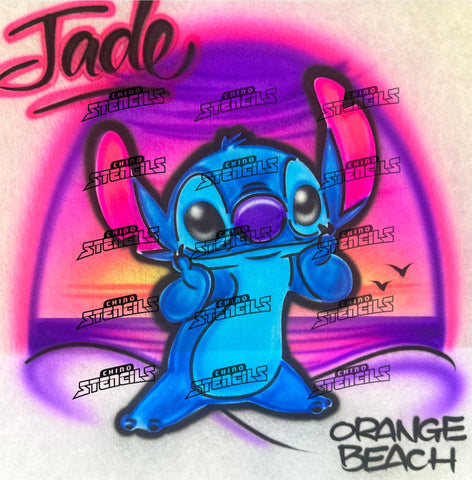 Stitch # 1011 art stencil