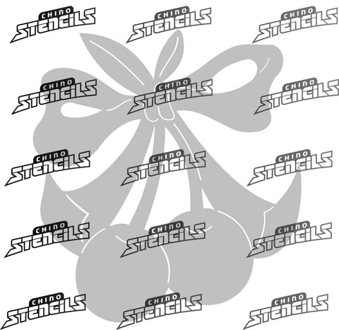Cherry Cherries # 003 art stencil