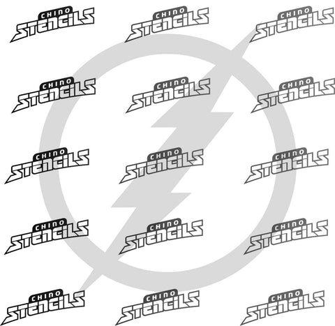 Flash #1155 art stencil