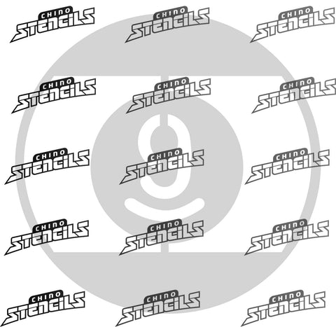Pool 9 Ball #1670 art stencil / template