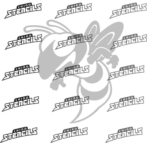 Hornet / Yellow Jacket #1868 art stencil