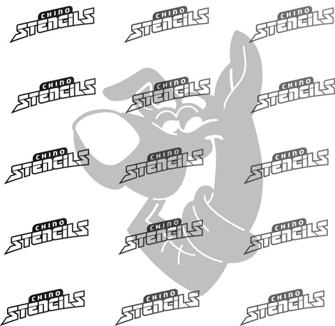 Scooby Doo (2) #1955 Art stencil