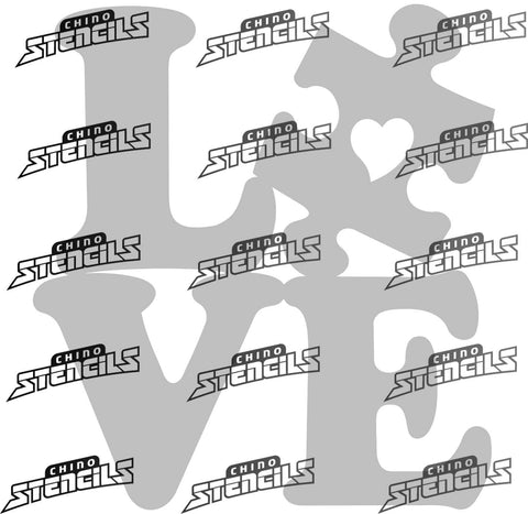 Autism # 1983 (A) art stencil