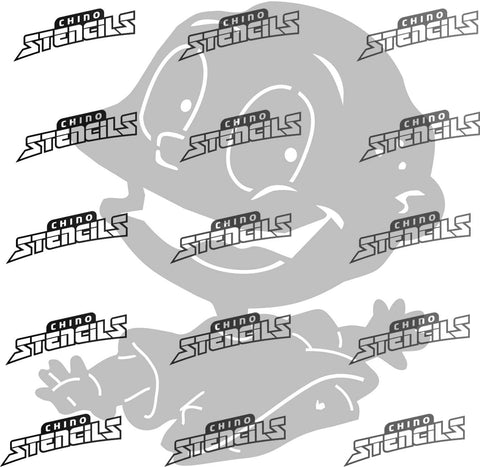 Rugrats Tommy Fan art stencil # 2050 (A)
