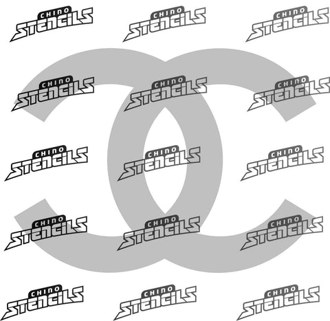 Chanel # 2080 art stencil
