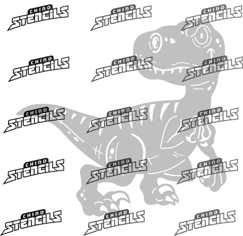 Dinosaur Raptor  # 2087 art stencil