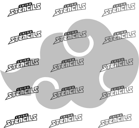 Anime Naruto Akatsuki logo Fan art # 2122 art stencil