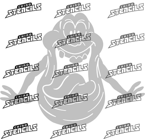 Ghost buster slimer 2 art stencil # 2134