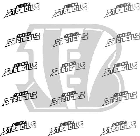 Football Bengal  # 2177  art stencil