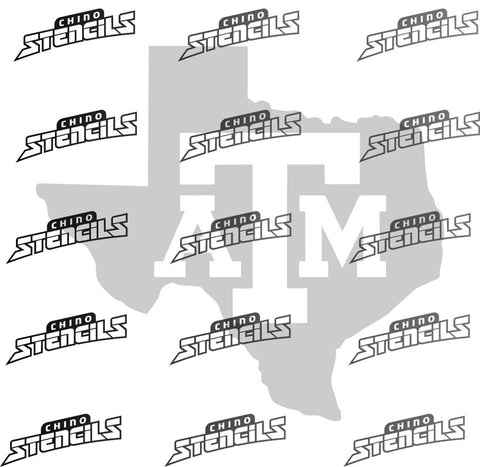 College Texas A & M # 2232 Art Stencil