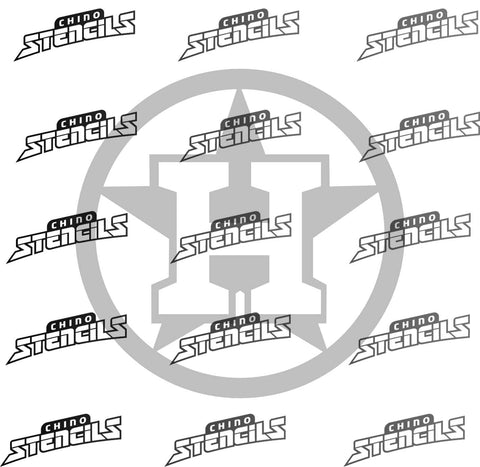 Baseball Astros (B) # 2255 art stencil