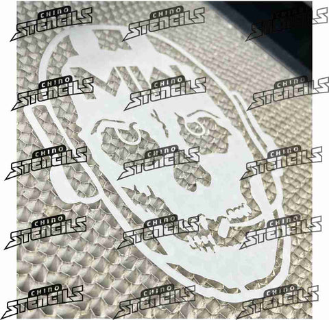 Gamer COD Modern Warfare 2 Mask # 2257 art stencil / template