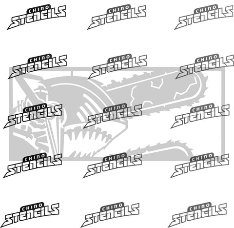 Chainsaw Man 1 # 2294 art stencil