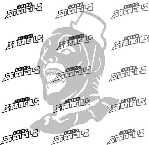 Art the Clown # 2363 art stencil / template