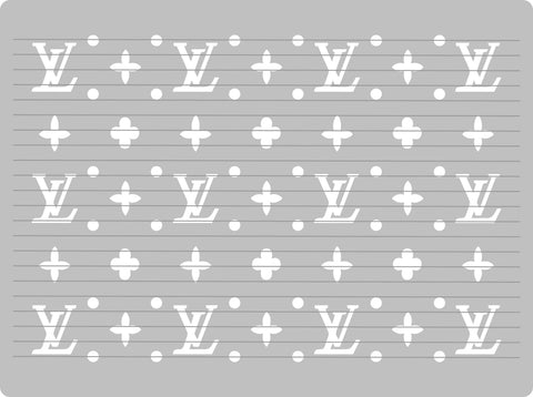 Background - # 858 LV stencil, template