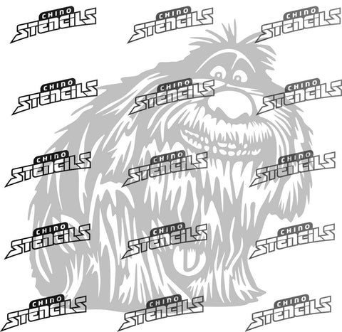 Pets (Duke) Fan art stencil