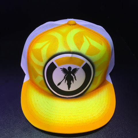 Airbrush Hat fan art Overwatch 6