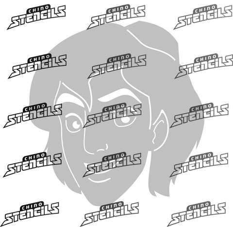 Aladin # 812 (A)  Fan art stencil