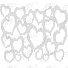 Background - Hearts # 3359
