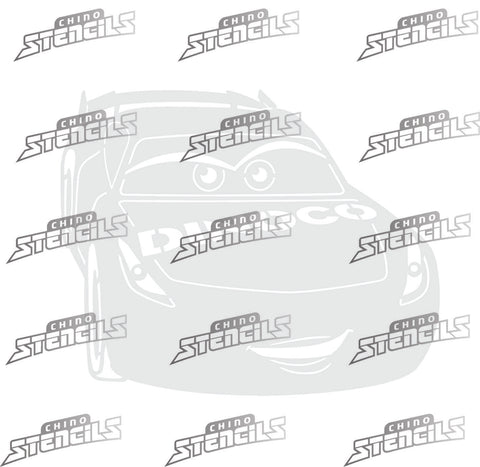 Cars Cruz # 1403 art stencil