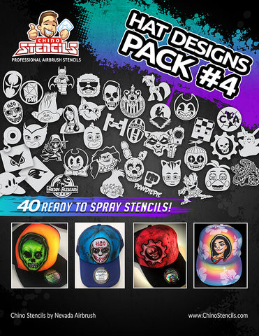 # 1359 Hat Designs Pack 4