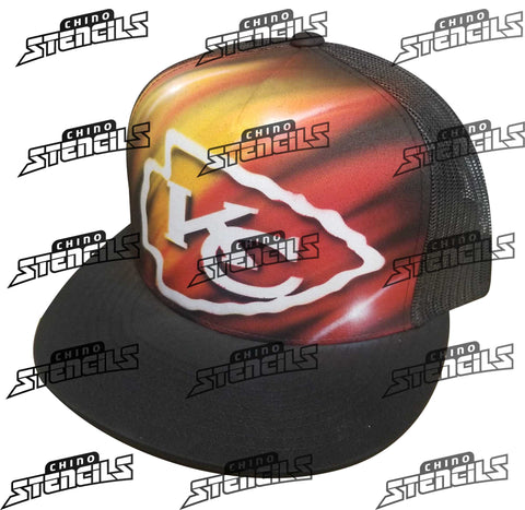 Football Chiefs Arrow 2 # 2065 stencil art stencil