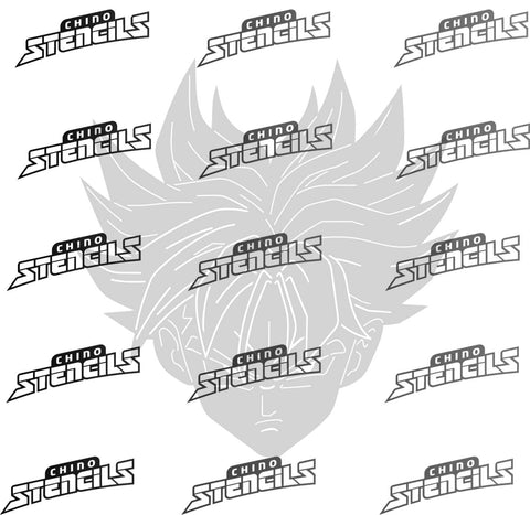 Dragon Ball Trunks #1604E art stencil